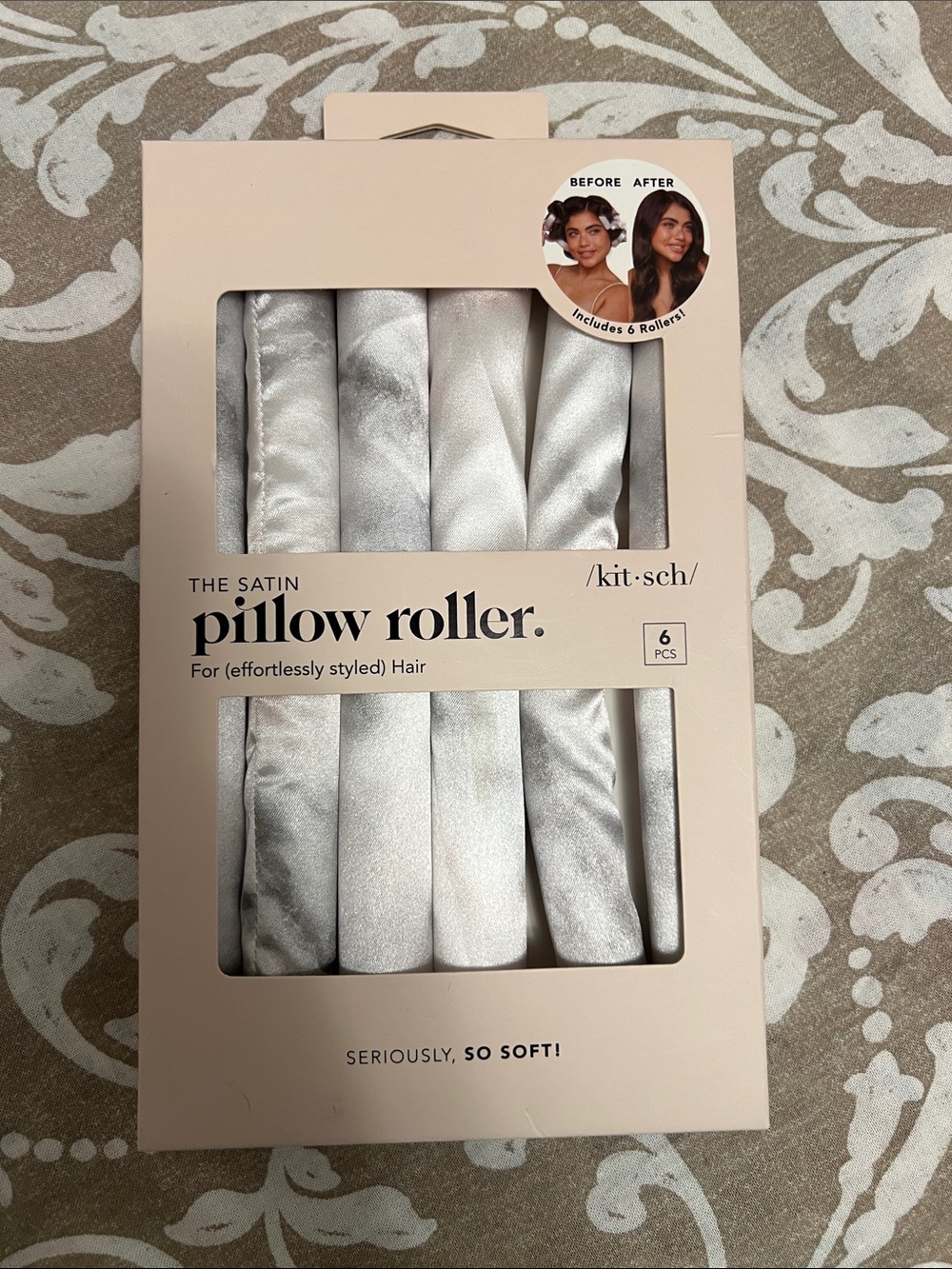 Kitsch Heatless Pillow Rollers - 6 rods